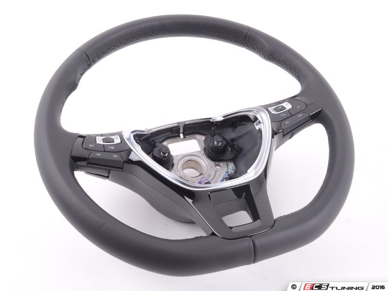 Genuine Volkswagen Audi - 5C0419091EAE74 - Piano Black Steering Wheel ...