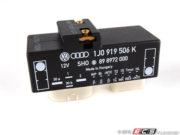 Genuine Volkswagen Audi - 1J0919506K - Auxiliary Fan Control Unit (1J0 ...