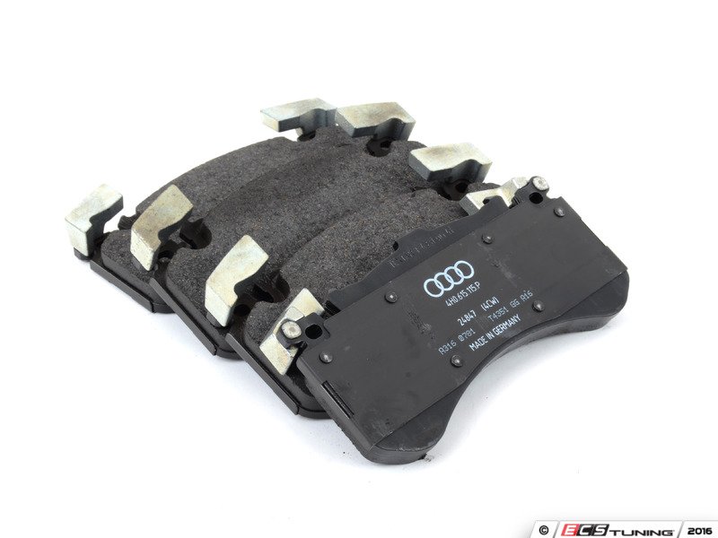 Genuine Volkswagen Audi - 4G0698151AB - Front Brake Pad Set (4G0 698 ...