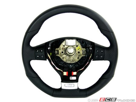 ES#11817 - 1K0419091BARZR - European GTI Steering Wheel - Direct fit wheel with multi function buttons from the European GTI - Genuine European Volkswagen Audi - Volkswagen