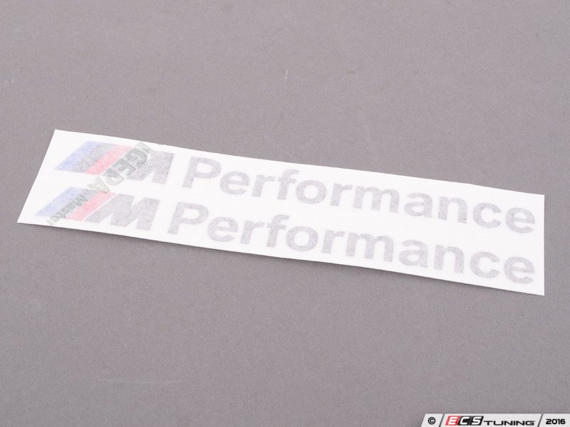 Наклейка m performance bmw