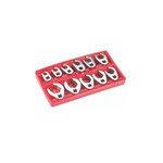 ES#2932144 - ATD1190 - 11 pc.Crowfoot Wrench Set - This is a must have set for your tool box. Works great on lines with end fittings. - ATD Tools - Audi BMW Volkswagen Mercedes Benz MINI Porsche