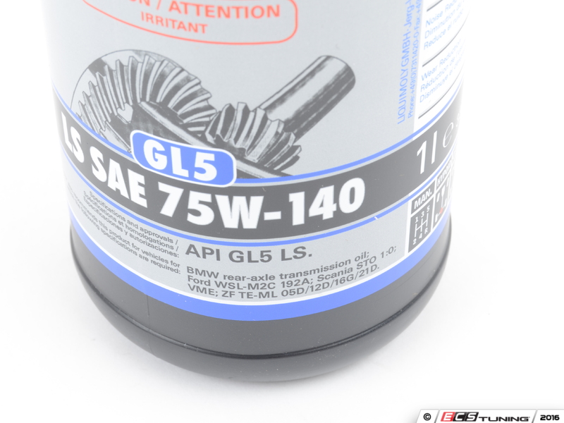 LiquiMoly lm20042 Fully Synthetic limited slip Differential fluid