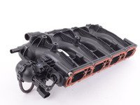 ES#3151123 - 06J133201BH - Intake Manifold - Newest Revision - Complete intake manifold with incorporated flapper - Genuine Volkswagen Audi - Audi Volkswagen