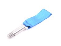 ES#3191251 - 021461TMS01-06 - Turner Motorsport 75mm Poly Tow Strap With Bolt - Blue - No more steel ring sticking out from the bumper - Turner Motorsport - BMW MINI Porsche
