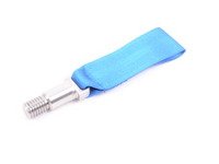 ES#3191248 - 021461TMS01-03 - Turner Motorsport 55mm Poly Tow Strap With Bolt - Blue - No more steel ring sticking out from the bumper - Turner Motorsport - BMW MINI Porsche