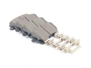 ES#3192999 - 8K0698451DHPC - Rear Premium Ceramic Brake Pad Set - Restore the stopping power in your vehicle - Hudson - Audi