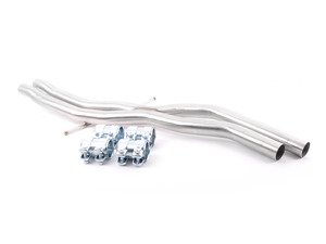 ES#3194900 - 003029ecs01KT -  B8/B8.5 S4 3.0T Center X-Pipe Kit - Eliminate the center resonator on your OE system for a more aggressive exhaust note - ECS - Audi