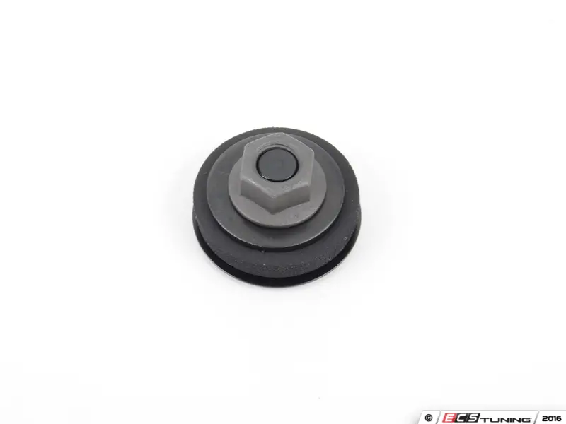 Skoda Octavia Rear Wiper Delete Plug Black Satin Anodized Plug