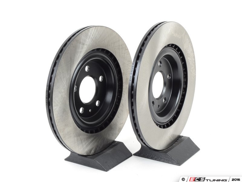 StopTech 125.33137KT Rear Premium High Carbon Brake Rotors Pair
