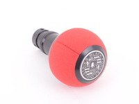 ES#3199732 - GS2SRU - BFI Heavy Weight Shift Knob - Red Alcantara/Black Anodized - Weighing in at approximately 215 grams the added inertial mass makes shifting effort substantially less while speeding up the process at the same time. - Black Forest Industries - Audi Volkswagen
