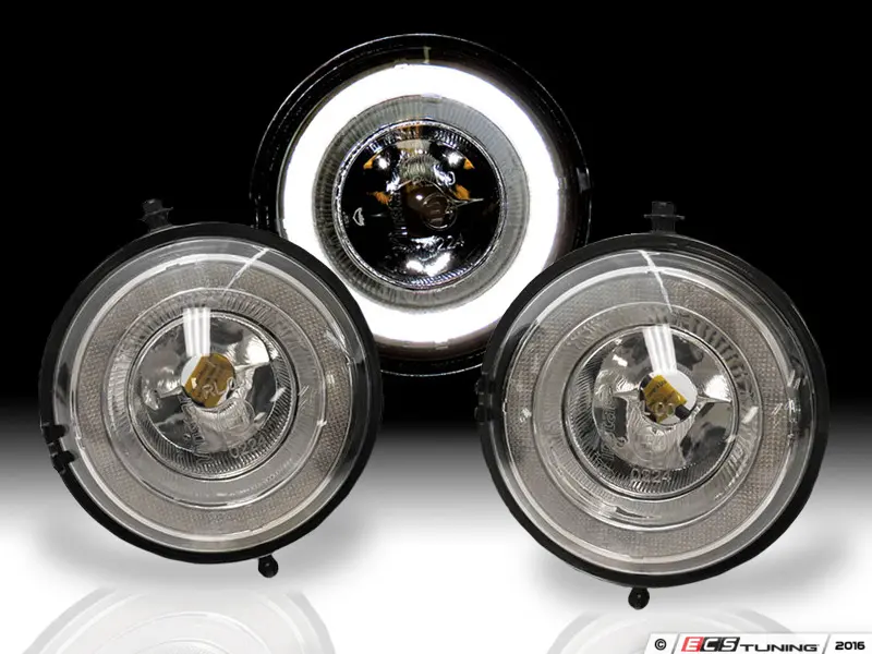 Vinstar - adl-r56-v3-clKT - DRL LED Halo Fog Lights V3