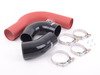ES#3134091 - 009037ECS01-02KT -  High Flow Intercooler Charge Pipe Kit - Wrinkle Red - Gain up to 10 WHP and 10 Ft-lbs TQ with our complete Intercooler Charge Pipe Upgrade Kit! - ECS - Audi Volkswagen