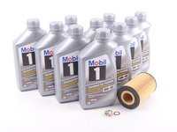 ES#2817553 - 0001803009KT4 - Engine Oil Service Kit - Everything you need to perform an engine oil service - Assembled By ECS - Mercedes Benz