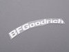 ES#3191664 - BFG171818 - BFGoodrich Tire Lettering Kit - White - 8 of Each - 1 inch tall Permanent Raised Rubber Tire Stickers for 17-18 inch tires - Tire Stickers - Audi BMW Volkswagen Mercedes Benz MINI Porsche