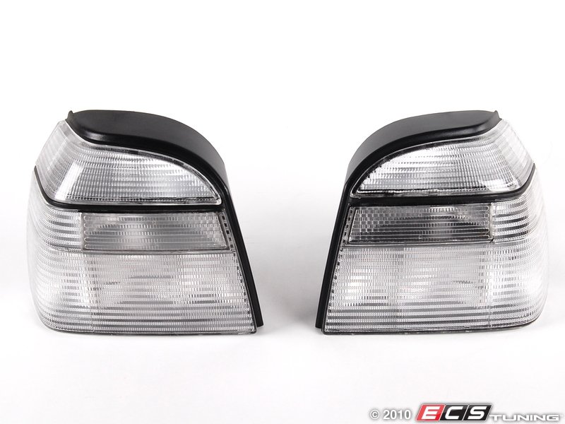ZiZa 218102 European Tail Light Set Clear