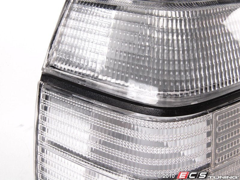 ZiZa 218102 European Tail Light Set Clear