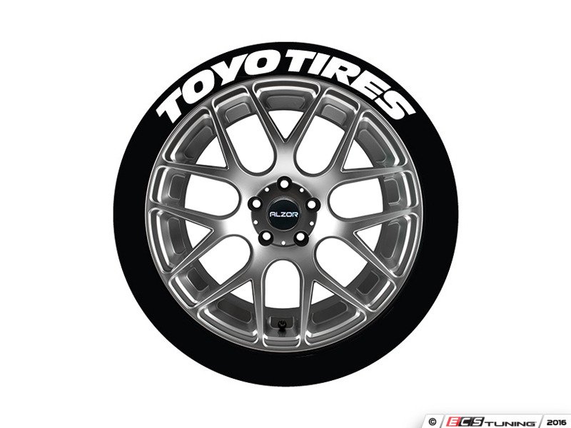 tire stickers toytir192114ps toyo tires tire lettering kit toyo white letter tires