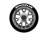 ES#3191827 - MIC14161254PS - Michelin Tire Lettering Kit - White - 4 of Each - 1.25 inch tall Temporary Peel & Stick Tire Stickers for 14-16 inch tires - Tire Stickers - Audi BMW Volkswagen Mercedes Benz MINI Porsche