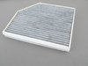 ES#3202691 - 8K0819439B - Charcoal Lined Cabin Filter / Fresh Air Filter - The activated charcoal filters odor from reaching the cabin - Hengst - Audi