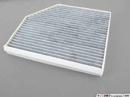 ES#3202691 - 8K0819439B - Charcoal Lined Cabin Filter / Fresh Air Filter - The activated charcoal filters odor from reaching the cabin - Hengst - Audi