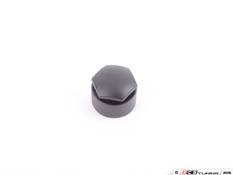 Genuine Volkswagen Audi 4M0601173C Wheel Bolt Cover Satin Black