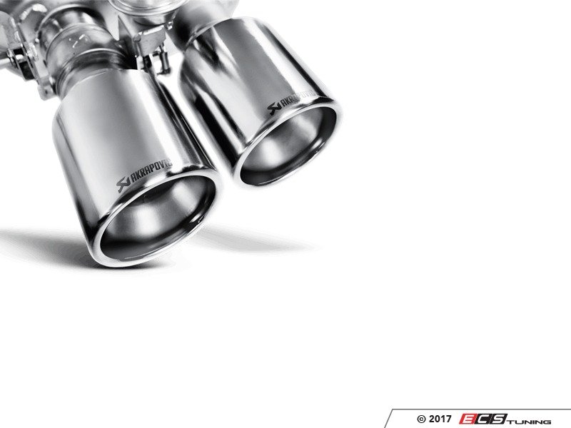 ECS News Akrapovic Exhausts Now Available for VW/Audi