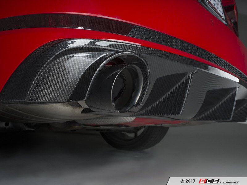 ECS - 019193ECS01A - Carbon Fiber Rear Diffuser - Audi B9 A4