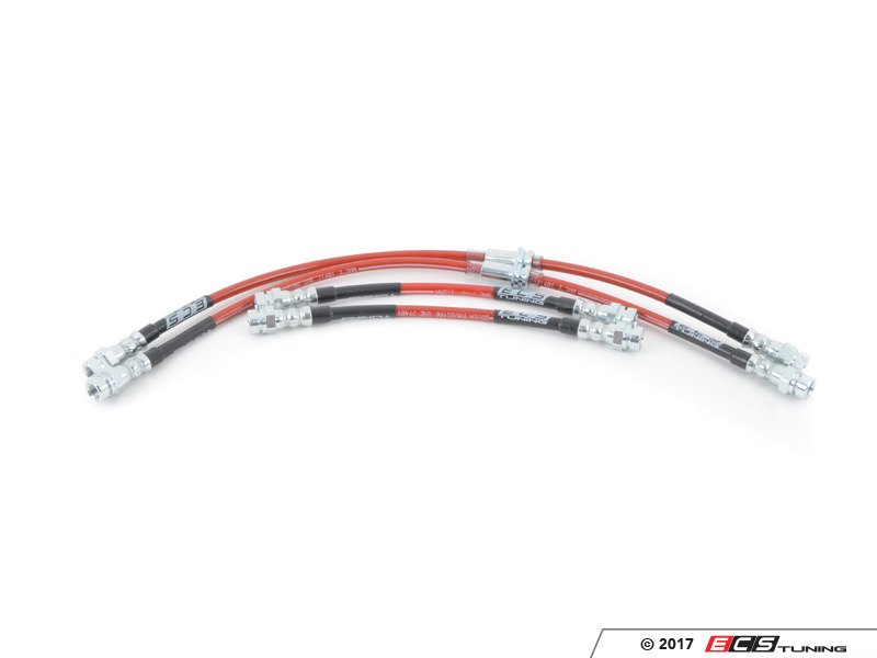 ECS MK5R32SSBLK ExactFit Stainless Steel Brake Lines Kit