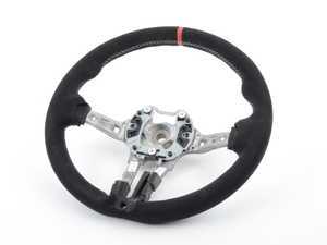 ES#2728291 - 32302344149 - M Performance Steering wheel II - Alcantara-wrapped and featuring carbon trim and red center line - Genuine BMW M Performance - BMW