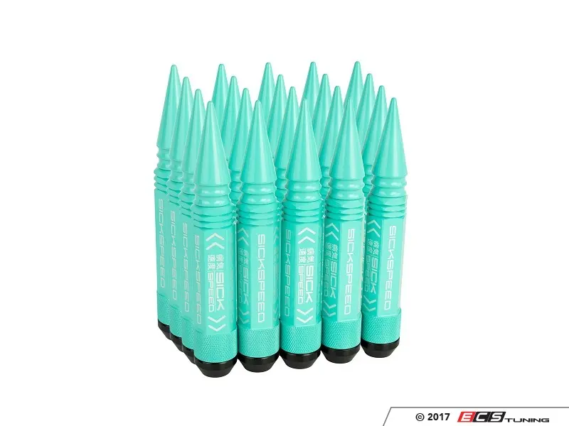 teal lug nuts