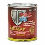 ES#3246838 - POR45004 - POR15 Rust Preventive , Gloss Black Quart - Used by professional body shops to prevent rust from returning. - POR-15 - Audi BMW Volkswagen MINI Porsche