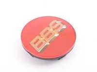 ES#3426575 - 56.24.100 - BBS Center Cap 56mm Red/Gold (56.24.012) - BBS Center Cap - Red w/ Gold 3D Logo (4-tab) - BBS - Volkswagen MINI