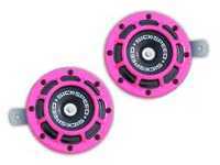 ES#3247894 - BTH-S203PK - 2 Piece Super Loud Horn Kit - Pink - Upgraded 118dB horns in the color of your choice - Sickspeed - Audi BMW Volkswagen Mercedes Benz MINI Porsche