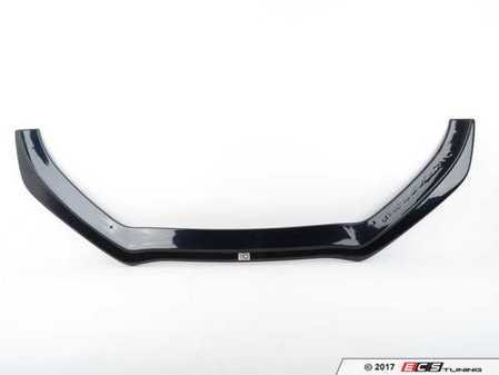 ES#3199801 - AUA51FSLINEFD2GL - Front Splitter V.2 - Gloss Black  - Transform the look of your vehicle - Maxton Design - Audi