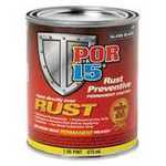 ES#3410325 - POR45408 - Rust Preventive SG Black Pint - Protect your investment with Rust Preventive Paint - POR-15 - Audi BMW Volkswagen Mercedes Benz MINI Porsche