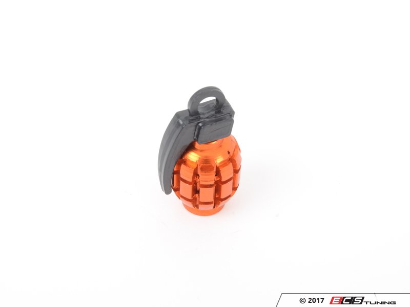 Sickspeed Grenade Valve Stem Caps Orange