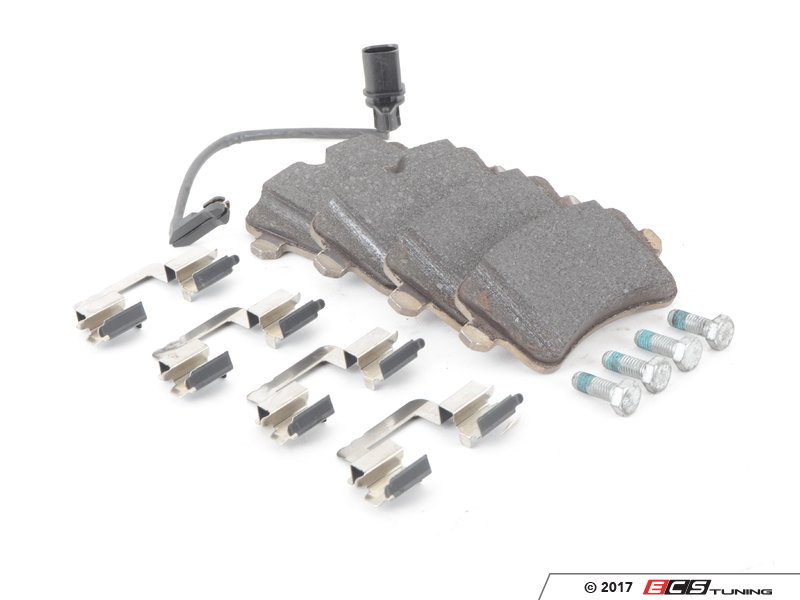 Genuine Volkswagen Audi 4G0698451K Rear Brake Pad Set (4G0 698 451 K)