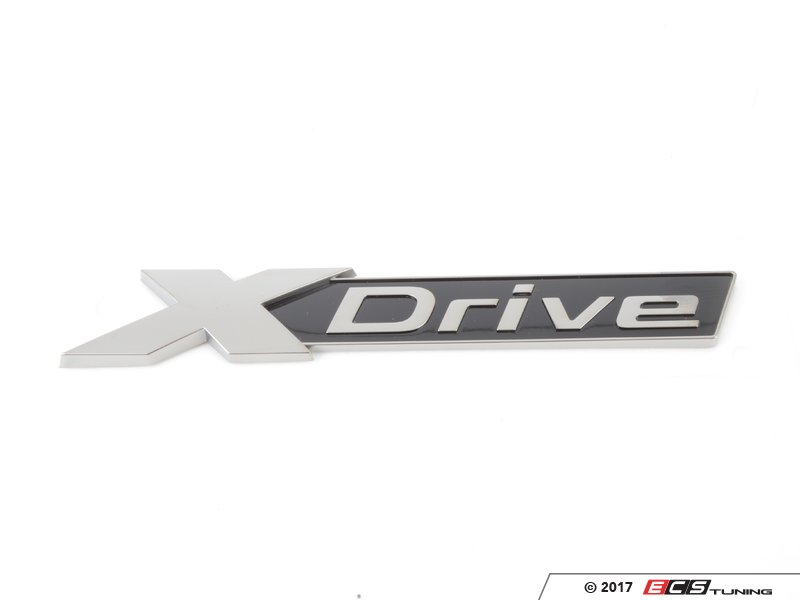 Genuine BMW - 51148063201 - Model Emblem - X-Drive (51-14-8-063-201)