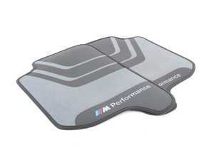 ES#3101455 - 51472409931 - M Performance Floor Mats - Rear - Genuine BMW Rear Floormats - Genuine BMW M Performance - BMW