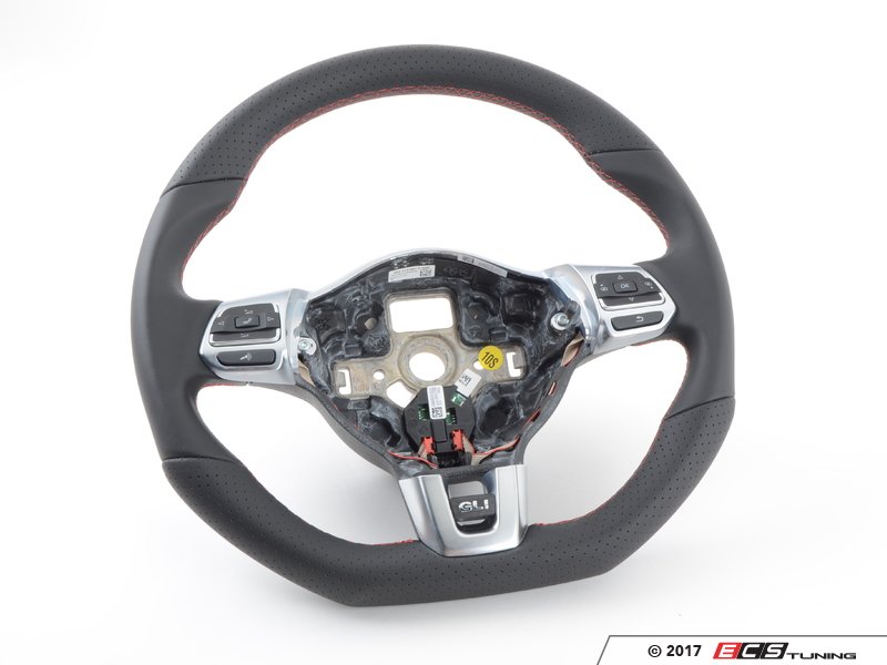 Genuine Volkswagen Audi 5K0419091PXDP GLI Leather Steering Wheel