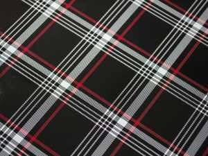 ES#3420389 - K12-31RL - Bulk Vinyl Roll - MK7 GTI Plaid - 16" X 12" - Patterned vinyl wrap for custom applications - Klii Motorwerkes - Volkswagen