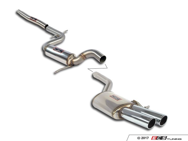 Supersprint 914530 2.5" CatBack Exhaust System Sound Pack