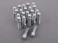 ES#3420208 - LB14x15CL - Conical Seat Tuner Spline Bolt Set - Long Length - Chrome - Full set of chrome tuner style, socket-specific lug bolts. 14x1.5x40mm - Rohana Wheels - Audi BMW Volkswagen