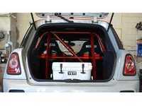 ES#4039469 - 2028310RD - SNEED4SPEED MINI Cooper 4 Point Roll Bar - Painted Red - Solid mounted easy fit roll bar for your track or street MINI - Sneed4Speed - MINI