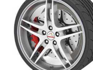 ES#3247268 - RB04 - GoBadges Rimblades Silver - Set of 4 - Protection and style add on "redline style" to the edge of your wheels - Go Badges - MINI