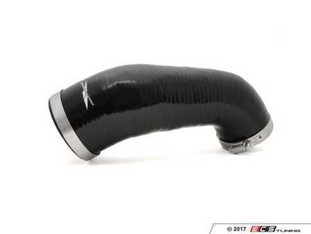 ES#3432292 - 034-145-A027-BLK - Silicone Turbo Inlet Hose - Black  - Flexible silicone smooths the intake tract & hinders collapsing. - 034Motorsport - Audi