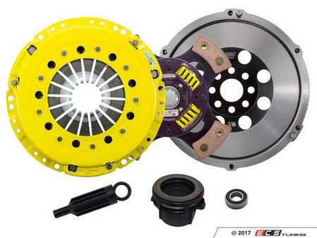 ES#3438002 - BM4-HDG4 - Heavy Duty Sprung 4-Pad Racing Clutch Kit With XACT Streetlite Flywheel - Perfect for high performance street and road racing demands. Conservatively rated up to 505 ft/lbs torque capacity. - ACT - BMW