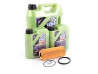 ES#3439033 - molygenKT6 - Liqui Moly MolyGen - Premium Oil Service Kit - Includes Mann oil filter and Liqui Moly 5w-40 oil with MolyGen technology - Assembled By ECS - Audi