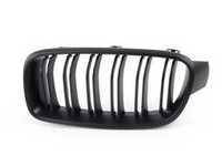 ES#3426691 - BM-0179-DS-MB - Dual Slats Blackout Grille Set - Matte Black - Add style and individuality to your 3 Series in minutes! - ECS - BMW